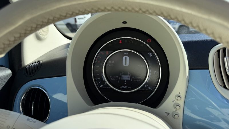 FIAT 500 cabriolet 1.2 69CH SPIAGGINA'58 / 2018