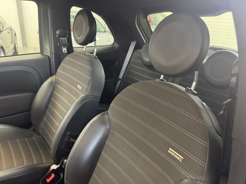 FIAT 500 1.2 69CH BY DIESEL SEULEMENT 68000kms GARANTIE 12 MOIS MODEL RARE SUPER ETAT