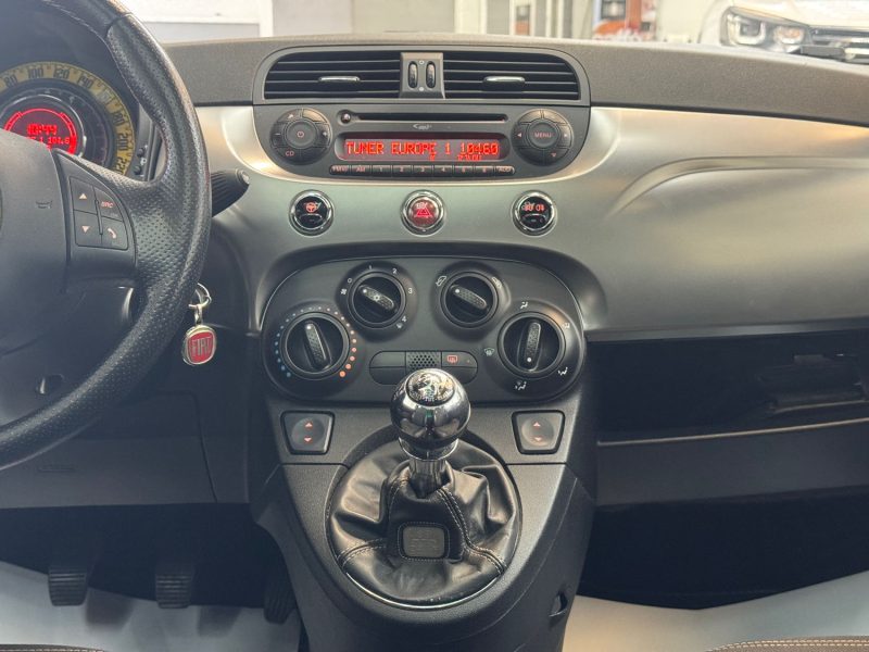 FIAT 500 1.2 69CH BY DIESEL SEULEMENT 68000kms GARANTIE 12 MOIS MODEL RARE SUPER ETAT