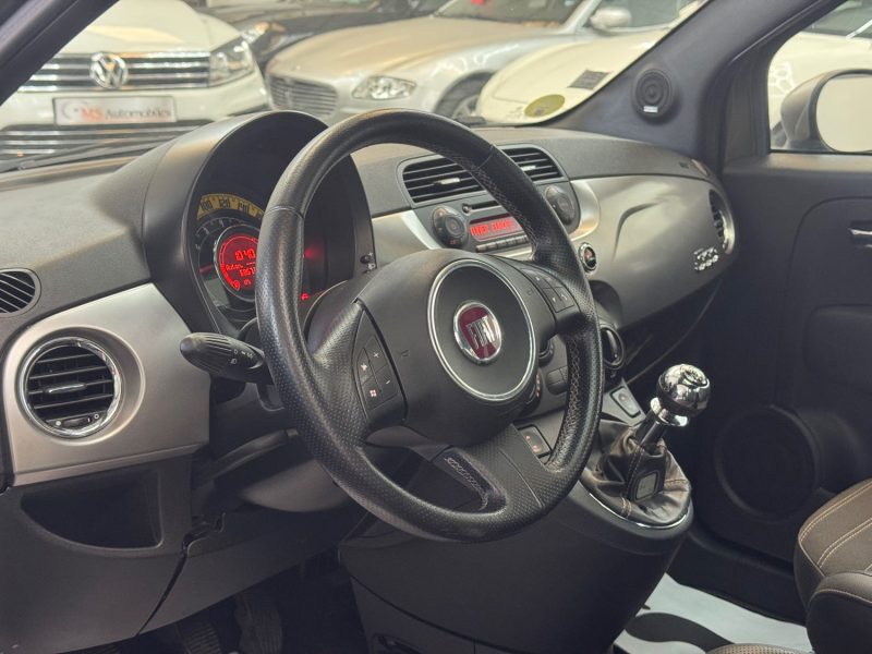 FIAT 500 1.2 69CH BY DIESEL SEULEMENT 68000kms GARANTIE 24 MOIS MODEL RARE SUPER ETAT