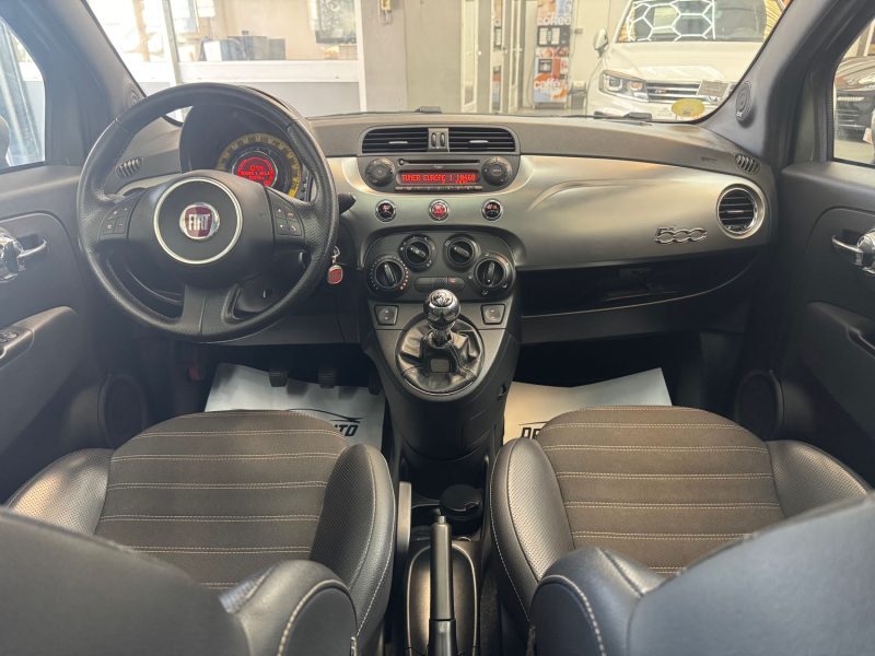 FIAT 500 1.2 69CH BY DIESEL SEULEMENT 68000kms GARANTIE 12 MOIS MODEL RARE SUPER ETAT