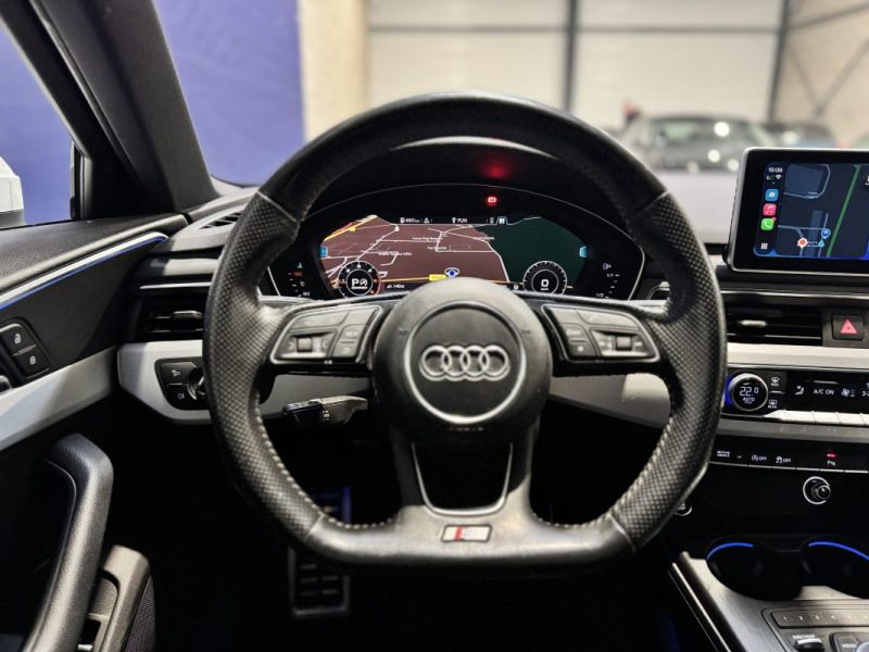 AUDI A4 2.0 TDI 190ch QUATTRO S LINE S tronic 7 / SUIVI D ENTRETIEN COMPLET