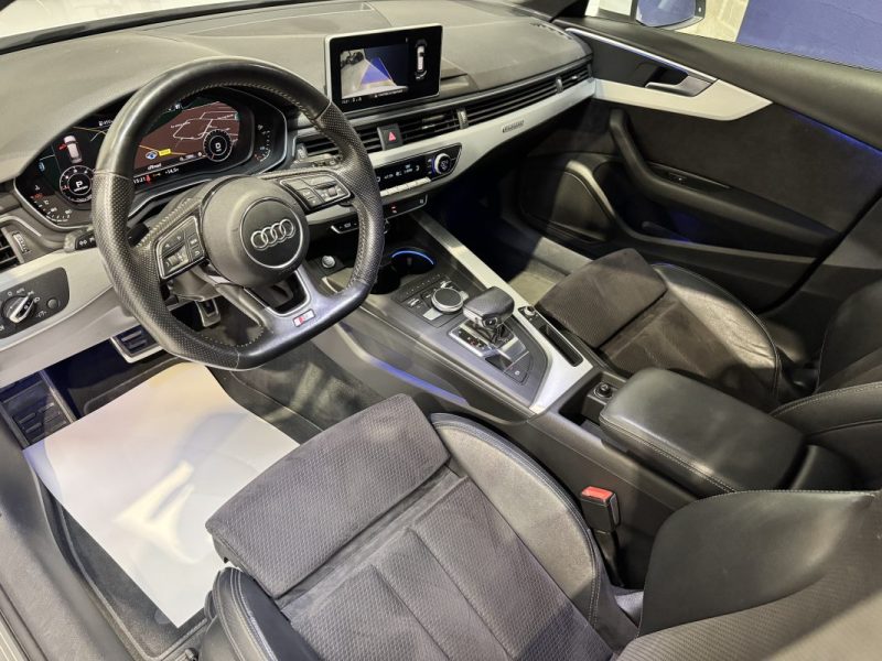 AUDI A4 2.0 TDI 190ch QUATTRO S LINE S tronic 7 / SUIVI D ENTRETIEN COMPLET