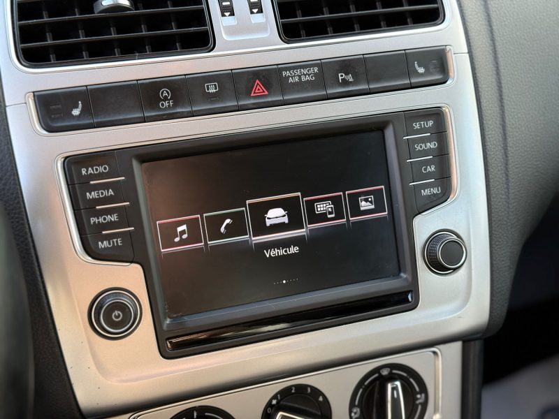 VOLKSWAGEN POLO 1.4 TDI 90 R-LINE – DSG7 – Écran Tactile – Radar AV/AR – Révisée & Garantie 6 mois