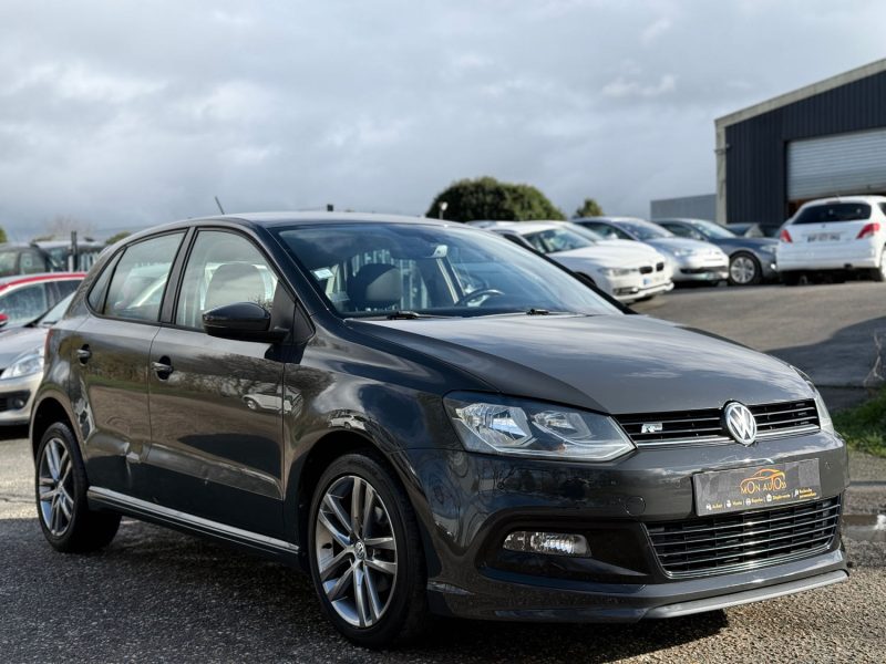 Volkswagen Polo 1.4 TDi 90 R-Line – DSG7 – Écran Tactile – Radar AV/AR – Révisée & Garantie 6 mois