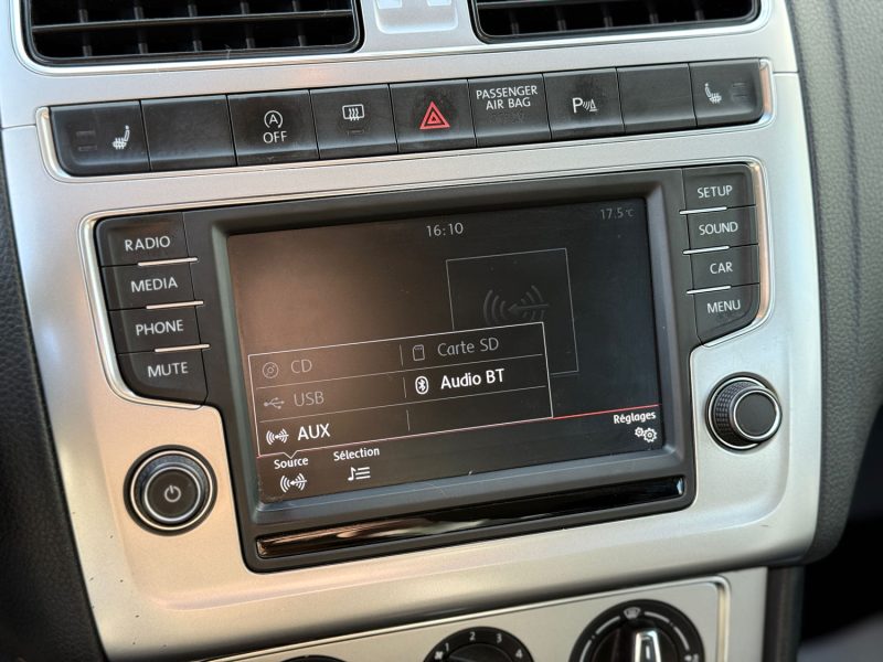 Volkswagen Polo 1.4 TDi 90 R-Line – DSG7 – Écran Tactile – Radar AV/AR – Révisée & Garantie 6 mois