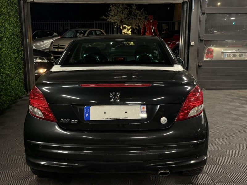 PEUGEOT 207 CC PHASE 2 COUPE CABRIOLET 1.6 HDI 112 Cv ECRAN TACTILE BVM6 - GARANTIE 1 AN
