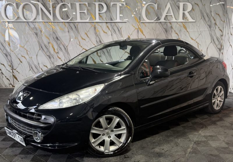 PEUGEOT 207 CAB COUPE 1.6 FILOU 2007 - 120 CH - 75 .336Kms - Distrib ok - SUIVIT PEUGEOT