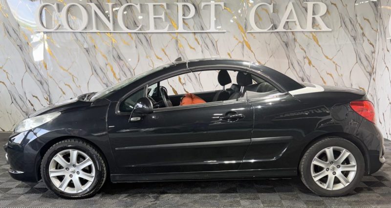 PEUGEOT 207 CAB COUPE 1.6 FILOU 2007 - 120 CH - 75 .336Kms - Distrib ok - SUIVIT PEUGEOT