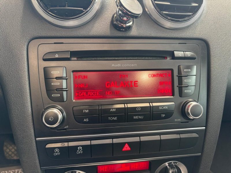 Audi A3 Cabriolet 2.0 TDI 140ch 🚗 S line ✨ Sièges chauffants 🔥 Radar 🔊 Reprise 🔄 Garantie 🛡️