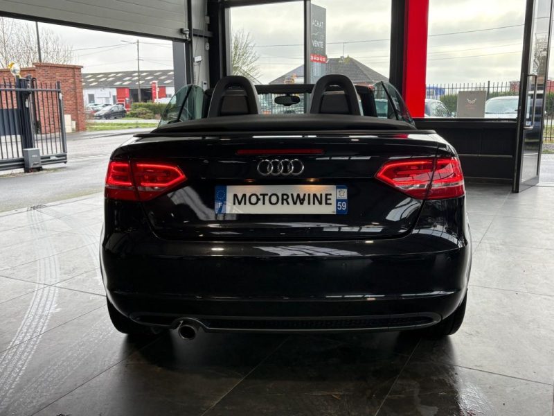 Audi A3 Cabriolet 2.0 TDI 140ch 🚗 S line ✨ Sièges chauffants 🔥 Radar 🔊 Reprise 🔄 Garantie 🛡️