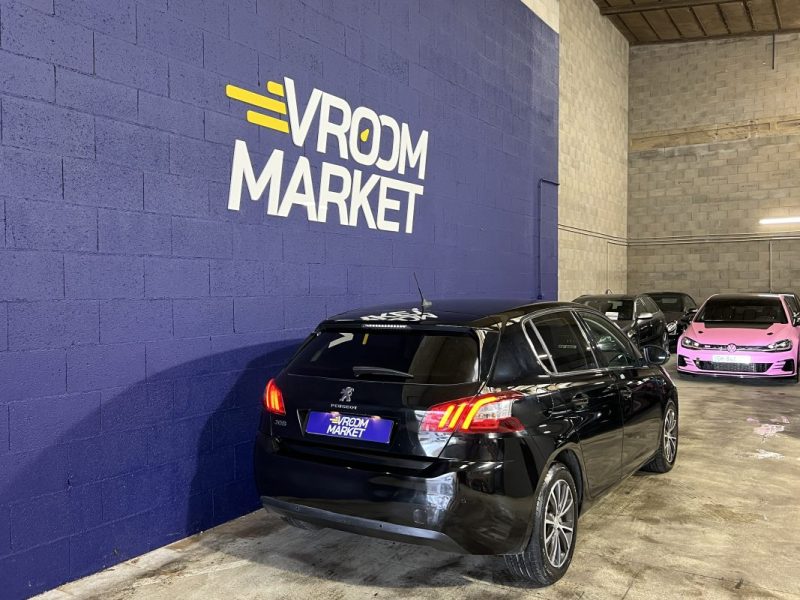 PEUGEOT 308 II 1.2  130CH ALLURE 5P - BVM 6 - GPS - SUIVI FACTURES - 113150 KM