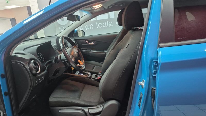 HYUNDAI KONA PHASE 2 SUV 1.6 HYBRIDE 141cv INTUITIVE DCT6/1 ERE MAIN TVA RECUPERABLE
