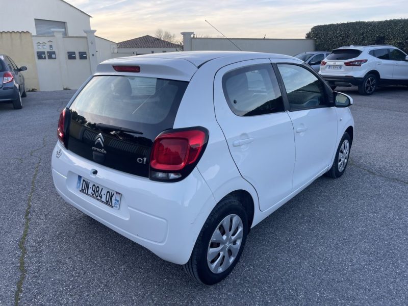 CITROEN C1 AIRDREAM 1.0i 69CV MOTEUR A CHAINE PREMIERE MAIN 72000KMS