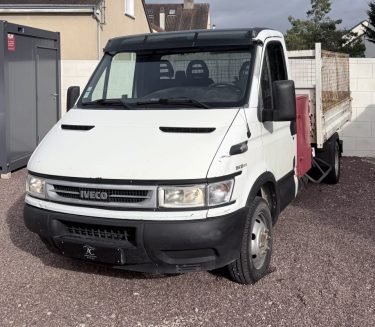 IVECO DAILY 35C12 AMPIROLL 116ch - BENNE DALBY AVEC RIDELLES