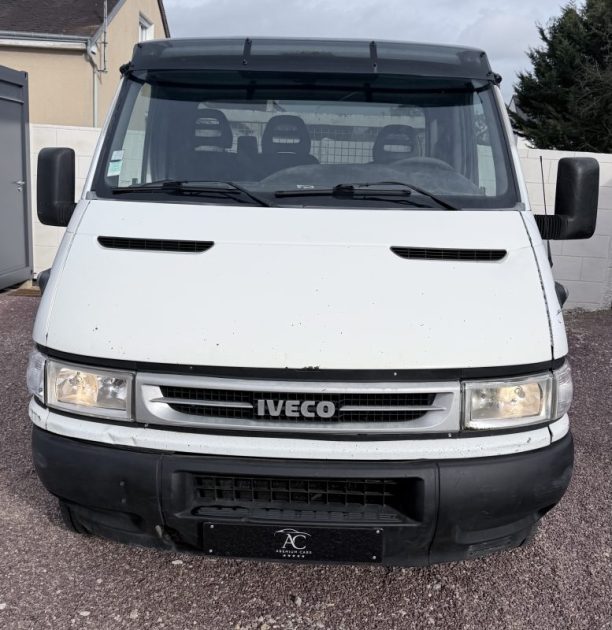 IVECO DAILY 35C12 AMPIROLL 116ch - BENNE DALBY AVEC RIDELLES