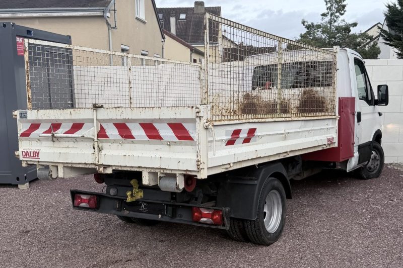 IVECO DAILY 35C12 AMPIROLL 116ch - BENNE DALBY AVEC RIDELLES