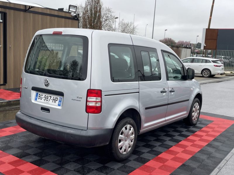 VOLKSWAGEN CADDY 1.6 TDI 75CV   LIFE  5 PLACES   GARANTIE 3/12 MOIS 2011