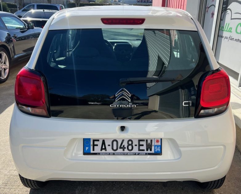 CITROEN C1 1.0l VTI 72ch -  moteur à chaîne - Garantie 6 mois 