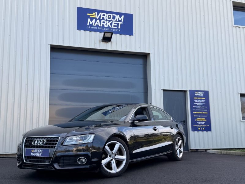 AUDI A5 S-LINE - MOTEUR NEUF - SPORT BACK - QUATTRO - 2.0 L TFSI - 211 ch - Toit ouvrant - 