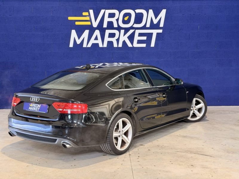 AUDI A5 S-LINE - MOTEUR NEUF - SPORT BACK - QUATTRO - 2.0 L TFSI - 211 ch - Toit ouvrant - 