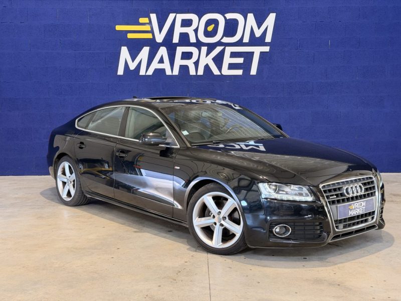 AUDI A5 S-LINE - MOTEUR NEUF - SPORT BACK - QUATTRO - 2.0 L TFSI - 211 ch - Toit ouvrant - 