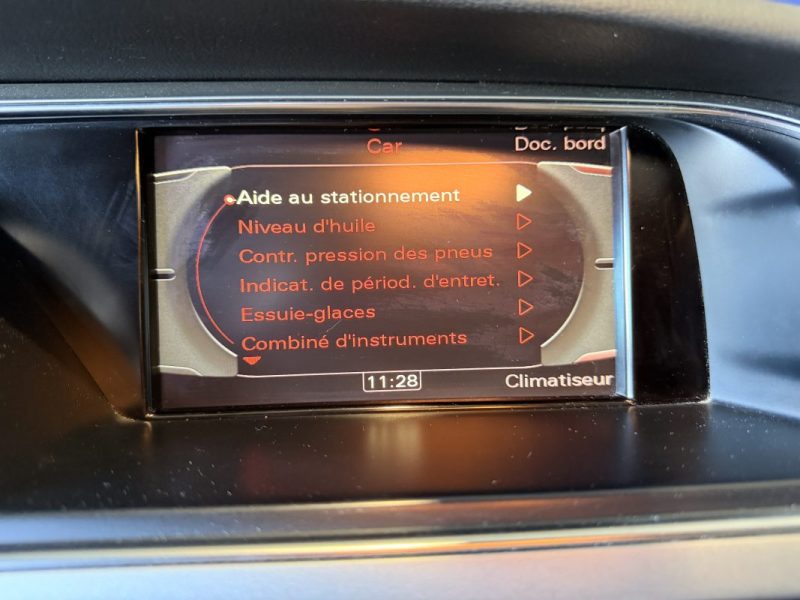 AUDI A5 S-LINE - MOTEUR NEUF - SPORT BACK - QUATTRO - 2.0 L TFSI - 211 ch - Toit ouvrant - 