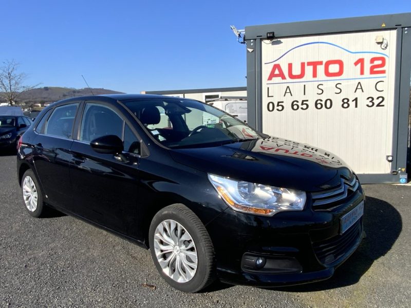 CITROEN C4 1.6 E-HDI 115 FAP CONFORT ETG6 2014 * ATTELAGE + PALETTE AU VOLANT
