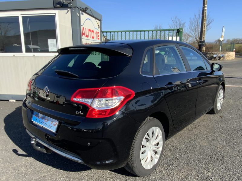 CITROEN C4 1.6 E-HDI 115 FAP CONFORT ETG6 2014 * ATTELAGE + PALETTE AU VOLANT