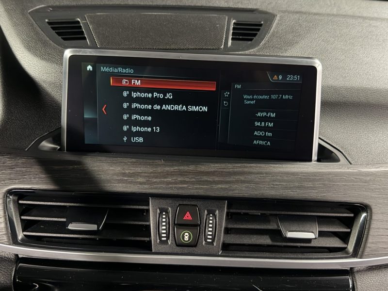 BMW X1 F48 XDRIVE 20D 2.0 190 Cv BOITE AUTOMATIQUE TOIT OUVRANT 4x4 - GARANTIE 1 AN