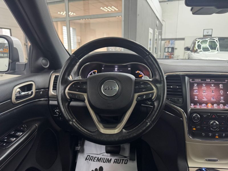 JEEP GRAND CHEROKE 3.0 V6 CRD 250ch OVERLAND BVA8 FULL GARANTIE 12 MOIS SUPER ETAT