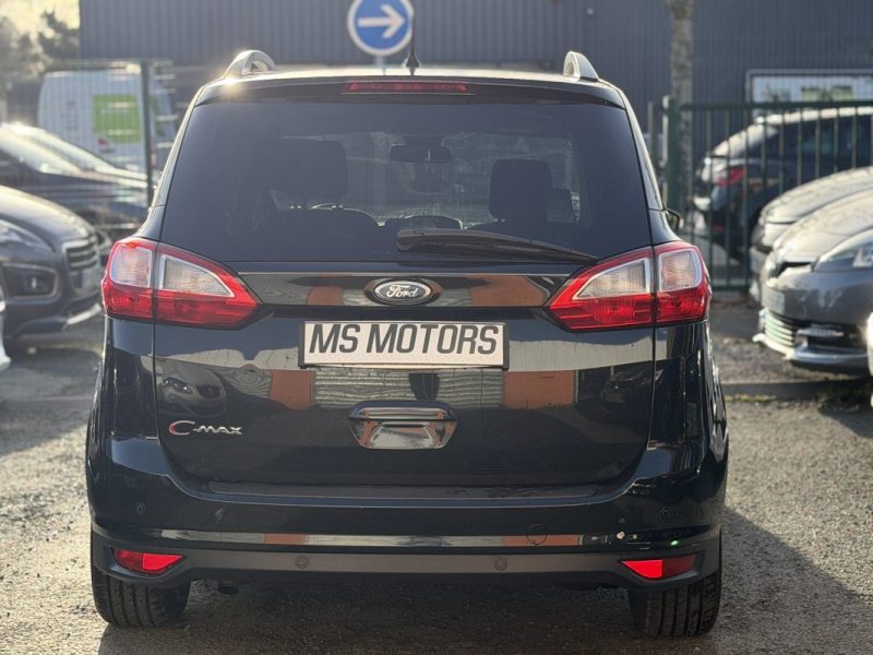 FORD GRAND C MAX  1.6 TDCI 115 cv - GARANTIE 12 mois - TITANIUM 7 places