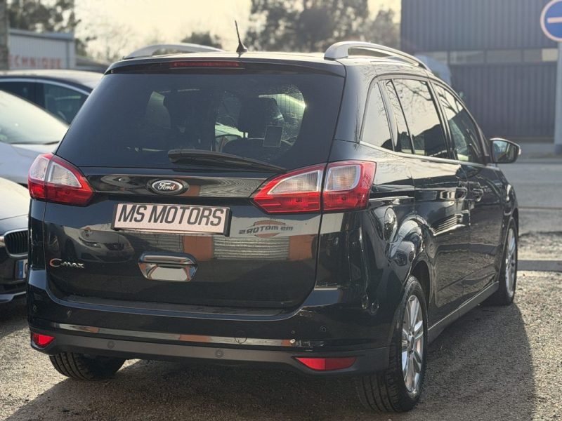 FORD GRAND C MAX  1.6 TDCI 115 cv - GARANTIE 12 mois - TITANIUM 7 places