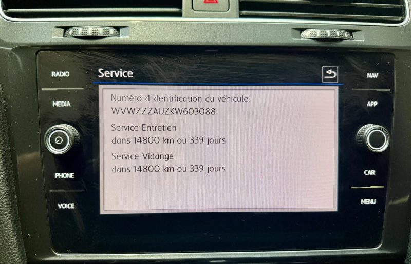 VOLKSWAGEN GOLF 1.6 TDI 115 IQ.DRIVE DSG 