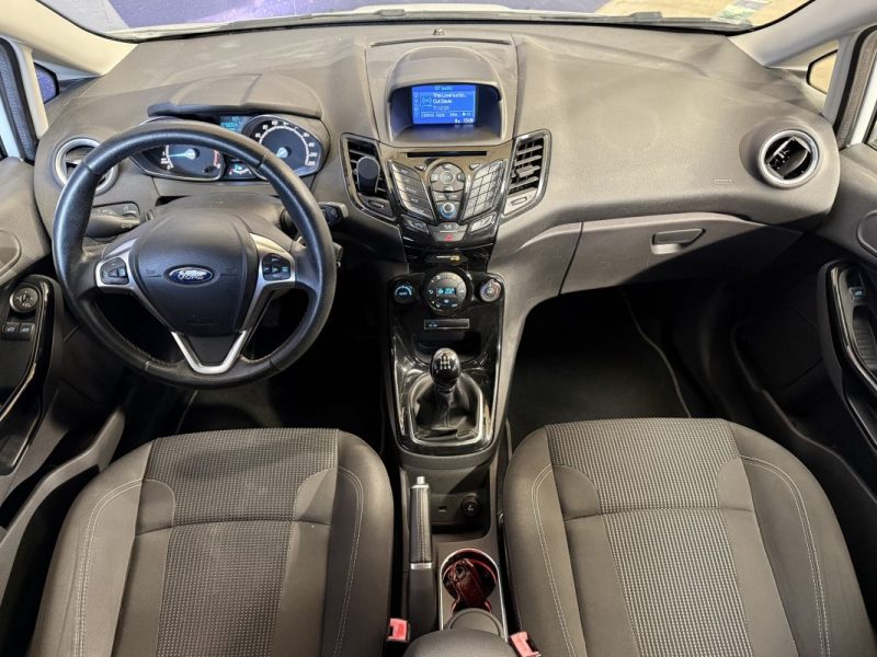 FORD FIESTA 1.0 - 100CH -  STOP&START TITANIUM 5P SUIVI FACTURES - 79950KM 