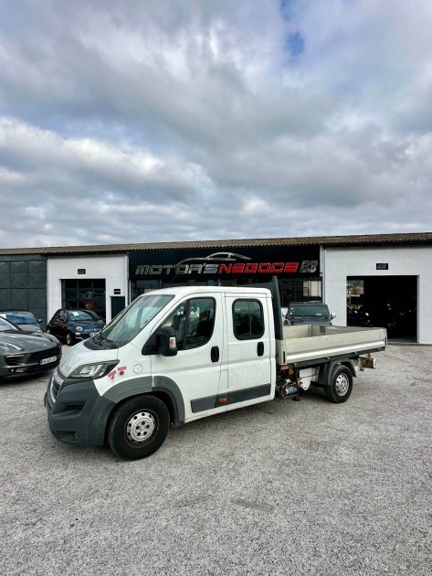 PEUGEOT BOXER 751 PLATEAU GRUE 1000KG   7 PLACES   TVA RECUPERABLE 