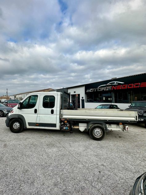PEUGEOT BOXER 751 PLATEAU GRUE 1000KG   7 PLACES   TVA RECUPERABLE 