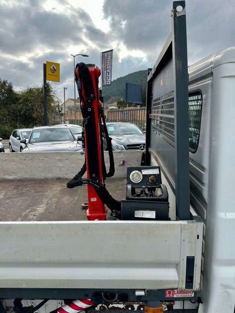 PEUGEOT BOXER 751 PLATEAU GRUE 1000KG   7 PLACES   TVA RECUPERABLE 