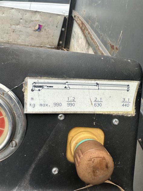PEUGEOT BOXER 751 PLATEAU GRUE 1000KG   7 PLACES   TVA RECUPERABLE 