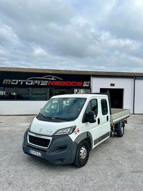 PEUGEOT BOXER 751 PLATEAU GRUE 1000KG   7 PLACES   TVA RECUPERABLE 