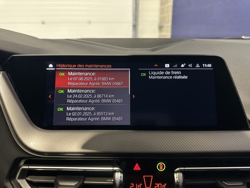 BMW SERIE 1 f40 118dA 150ch Pack M - Suivi complet BMW - Garantie BMW 08/2027