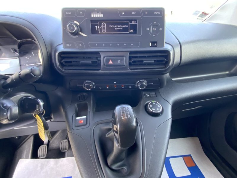 CITROEN BERLINGO  1.6 BLUE HDI 100 CV CLUB 2020 *CAMÉRA DE RECUL + GARANTIE DE 1 AN À 6 ANS