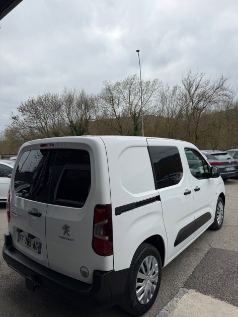 Peugeot Partner 1.5 BlueHDi 130 Asphalt L1 – Révisé, Garantie 12 mois