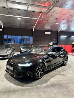 AUDI RS 6 AVANT PERFORMANCE 4.0 V8 TFSI 605CH FULL BLACK SIEGE F1