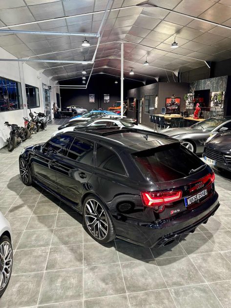 AUDI RS 6 AVANT PERFORMANCE 4.0 V8 TFSI 605CH FULL BLACK SIEGE F1