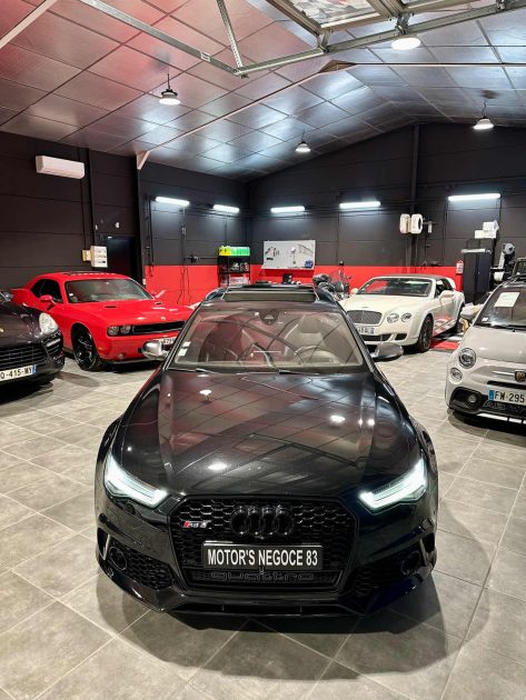 AUDI RS 6 AVANT PERFORMANCE 4.0 V8 TFSI 605CH FULL BLACK SIEGE F1