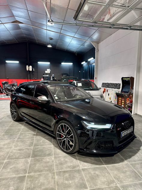 AUDI RS 6 AVANT PERFORMANCE 4.0 V8 TFSI 605CH FULL BLACK SIEGE F1