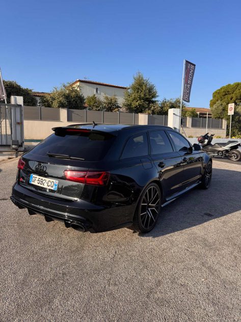 AUDI RS 6 AVANT PERFORMANCE 4.0 V8 TFSI 605CH FULL BLACK SIEGE F1
