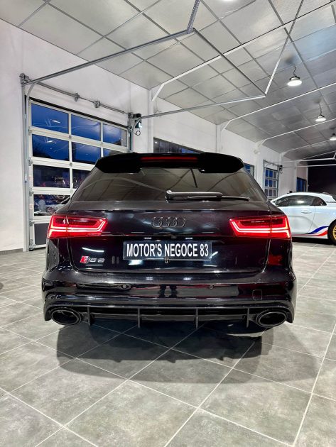 AUDI RS 6 AVANT PERFORMANCE 4.0 V8 TFSI 605CH FULL BLACK SIEGE F1