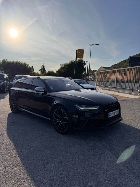AUDI RS 6 AVANT PERFORMANCE 4.0 V8 TFSI 605CH FULL BLACK SIEGE F1